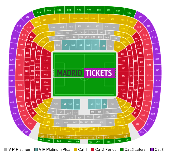Bernabeu Stadium Madrid Tickets